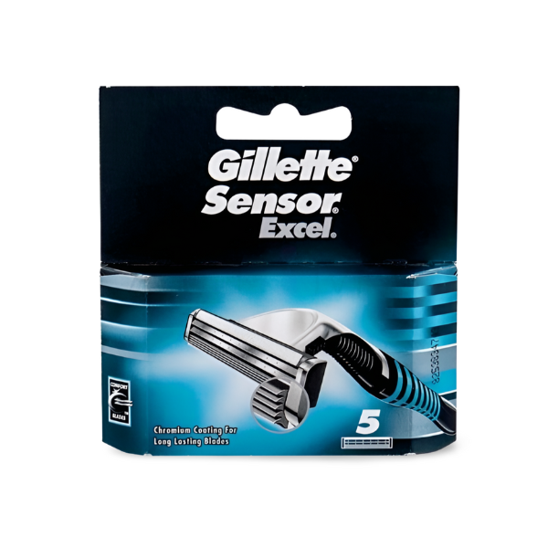 Gillette sensor excel recambios 5 unidades